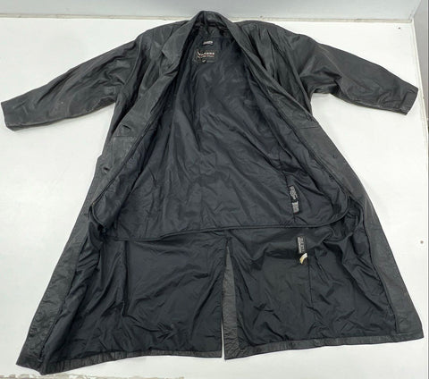 Wilsons Leather Women's Black Vintage Y2K Thinsulate Insulated Long Coat Sz M
