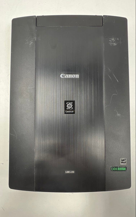 Canon CanoScan LiDE 220 & LiDE 90 Color Flatbed Photo Scanner Lot - 2 Pieces