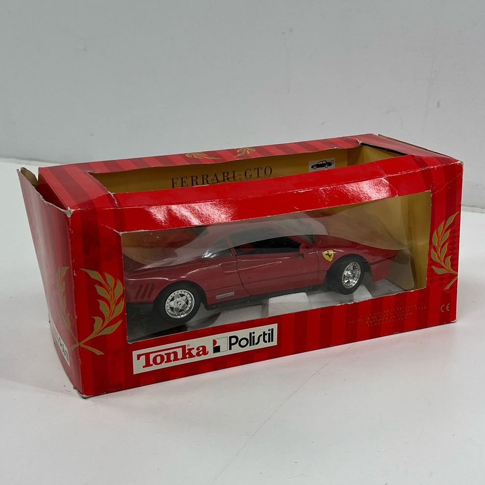 IOB Tonka Polistil Red Ferrari GTO 1:16 TG Die Cast Sports Car