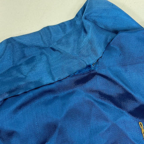 Vintage 50s Japanese Embroidered Dragon Souvenir Robe Kimono Smoking Jacket