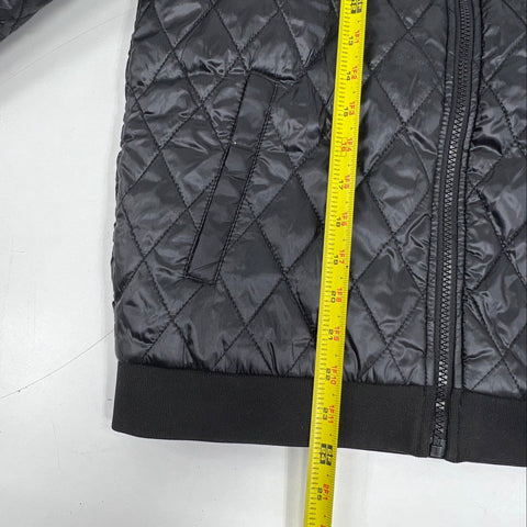 Calvin Klein Performance Women's Quilted Bomber Jacket Black NWT Sz XS