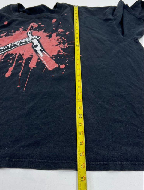 Vintage 2007 Sweeney Todd Demon Barber Movie Promo T-Shirt Double Stitch Sz XL