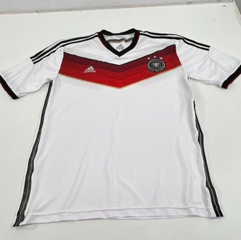 Adidas White Germany 2014 World Cup Away Soccer Jersey Men's XXL