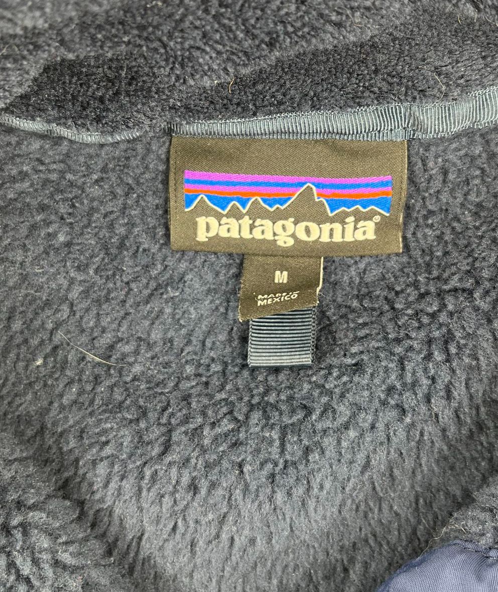 Patagonia Navy Blue Synchilla Snap-T Fleece Pullover Women's Size M