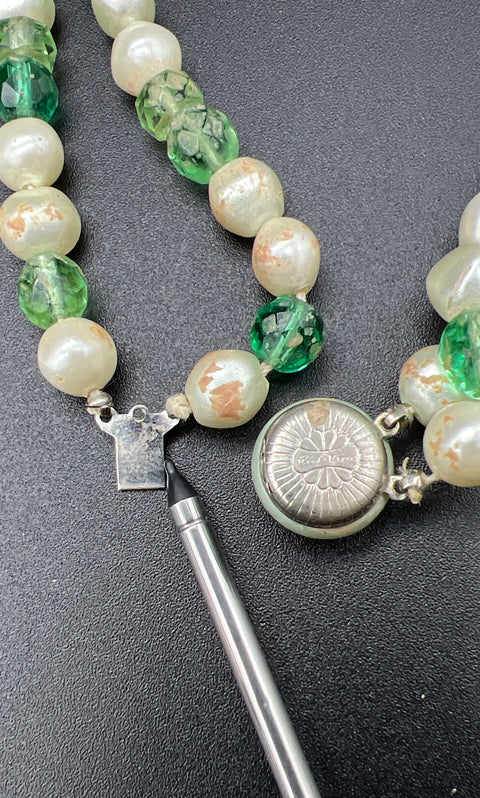 Vintage Richelieu Austria Beaded Costume Jewelry Necklace Lot of 6 Mid-Century