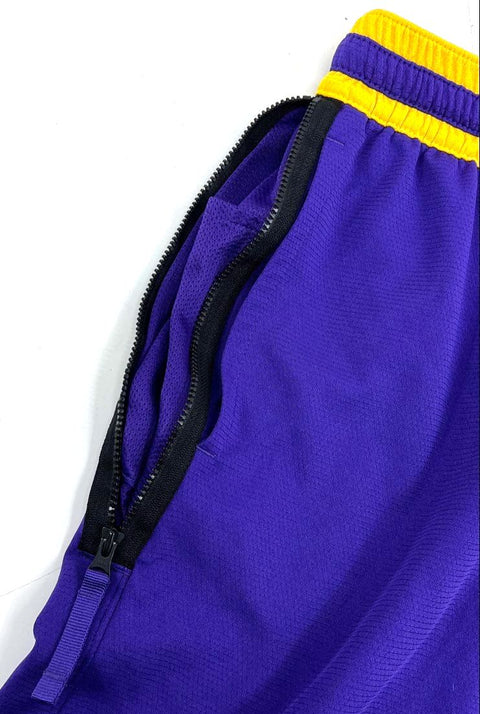 Nike Men's Purple NBA Los Angeles Lakers 75th Anniversary Dri-FIT Shorts Size L
