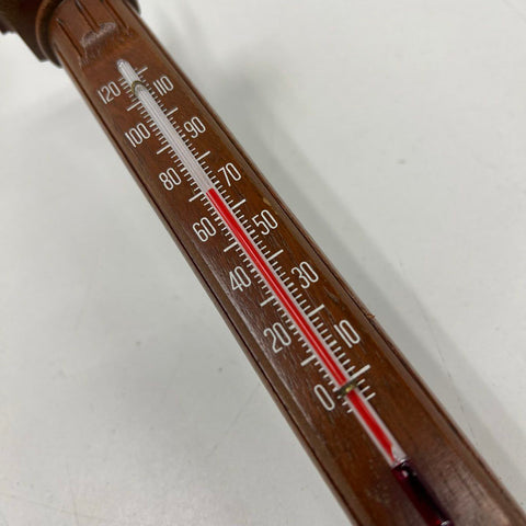 Vintage Airguide Wall Weather Station Barometer Thermometer Mid-Century Eagle