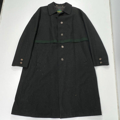 Vintage 80s Monarch München German Loden Wool Overcoat Coat Sz 52
