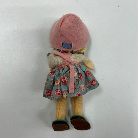 Vintage Mid-Century Doll Lot (3) Rozetta Dutch Boy Felt & Folk Art Dolls