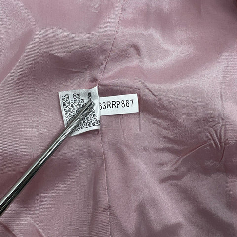 Tahari Luxe Women's Pink Amour Brianna Shawl Lapel Jacket Blazer NWT Sz 8P