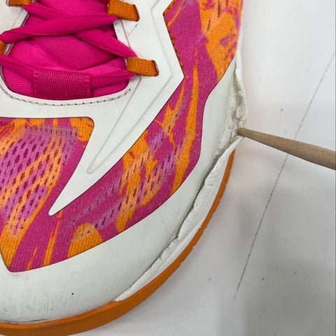 Moolah Neovolt Pro V2 Pink Orange White Basketball Shoes Women's Size 11