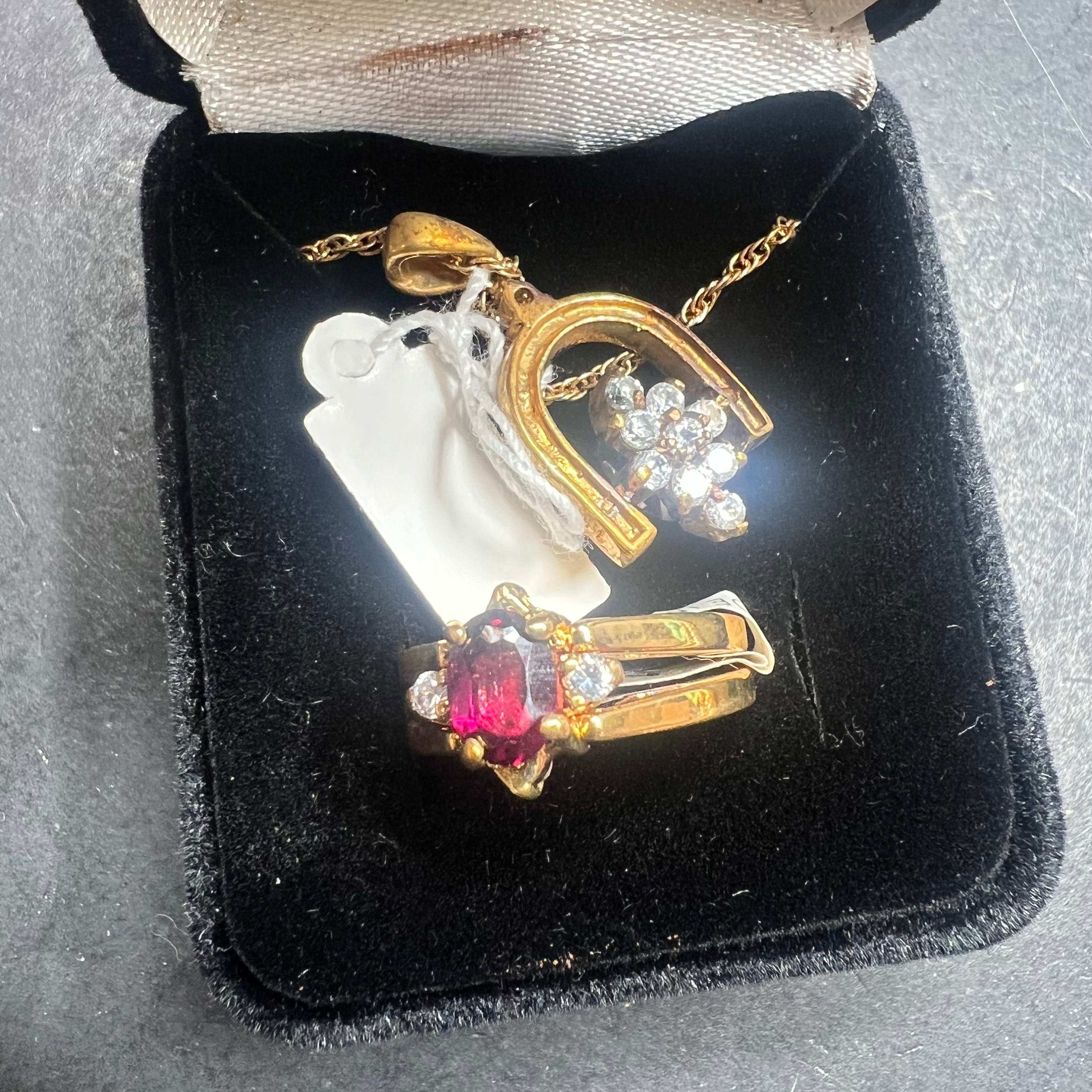 Lot of 11 Jewelry Sets Complimentary Necklace Earrings Styles Vary