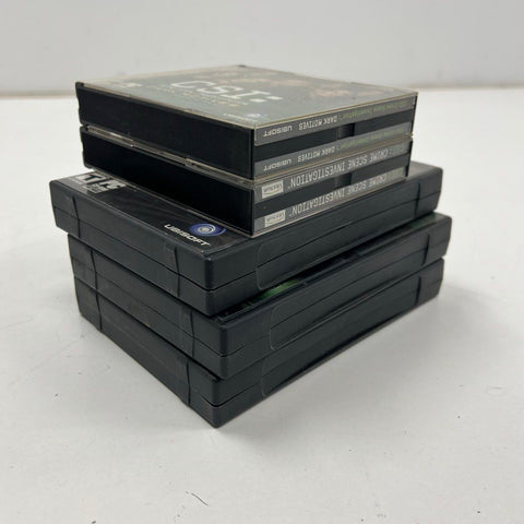 CSI Crime Scene Investigation Law & Order 2000s PC CD-ROM 5 Game Lot Ubisoft