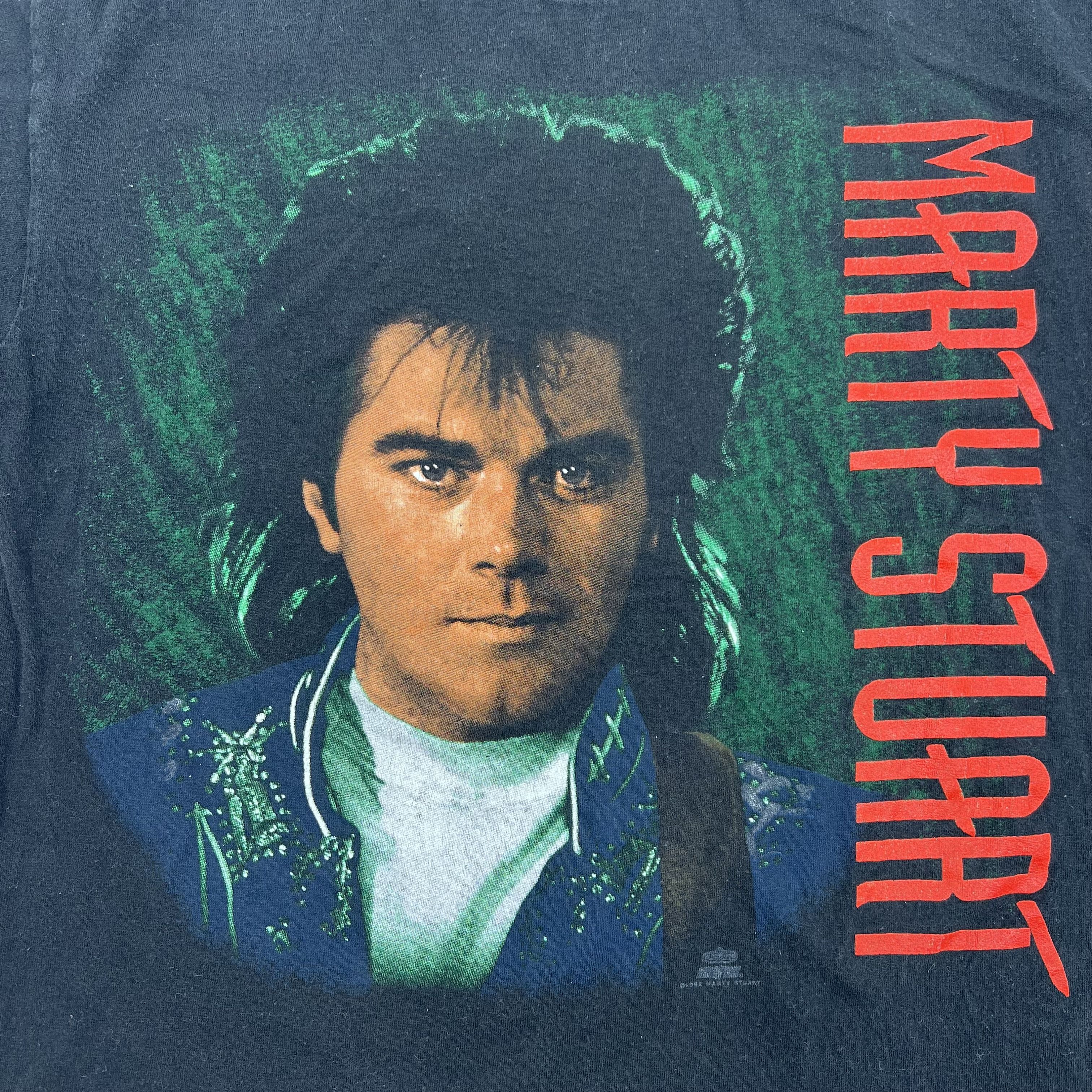 Vintage 1991 Marty Stuart T-Shirt Single Stitch Giant Made in USA Sz M