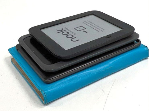 Barnes & Noble Nook Lot of 4 E-Readers Tablet Simple Touch For Parts/Repair