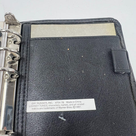 1995 Looney Tunes Personal Organizer Bugs Bunny Marvin The Martian Vintage