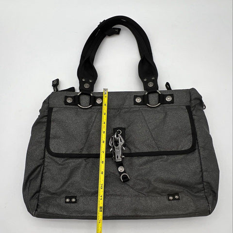 George Gina & Lucy Grey Call Me Bag Large Shoulder Tote Carabiner