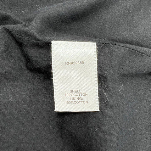 Pendleton Women's Black Geometric Cotton Button Front Jacket Sz 6 Petite NWT