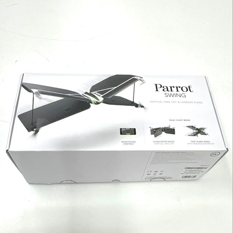 Parrot Swing VTOL Minidrone Vertical Take-off Landing Plane Powers On No Remote