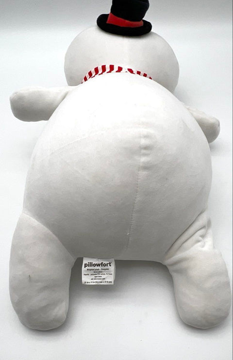 Pillowfort Weighted Plush Snowman Holiday Throw Pillow 21 Inch 4 Pounds