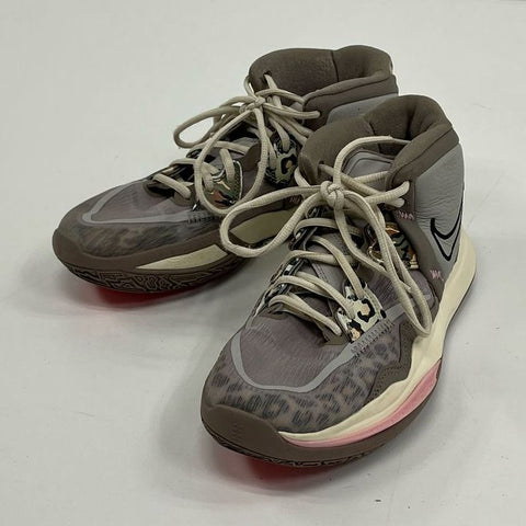 Nike Kyrie Infinity Grey Leopard Camo Sneaker Athletic Shoes Women's Size 8