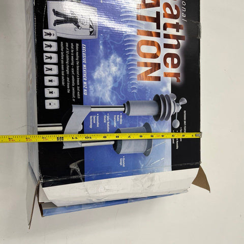 P3 International E9300 Pro Weather Station Wireless Wind Rain Temp New Open Box