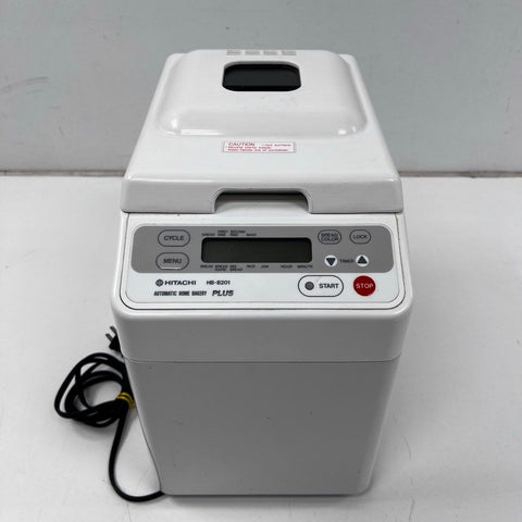 Hitachi HB-B201 Automatic Home Bakery Plus Bread Maker Powers On