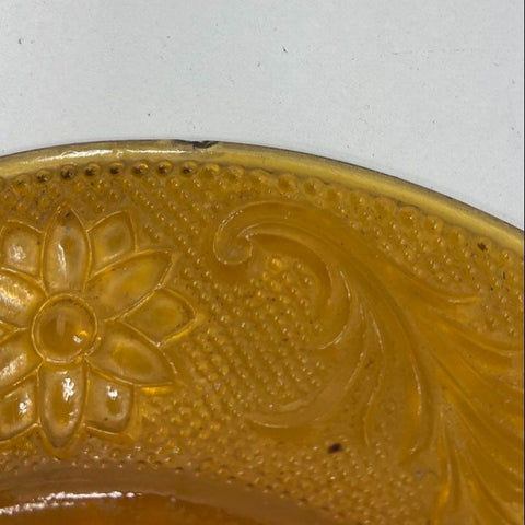 Vintage Plate Lot Fire-King Laurel Federal Madrid Cunningham & Pickett 3 Pcs