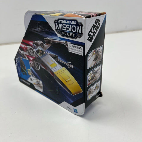 2022 Hasbro Star Wars Mission Fleet Luke Skywalker Grogu X-Wing Fighter