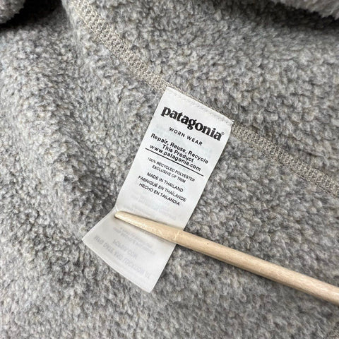 Patagonia Women's Better Sweater 1/4 Zip Fleece Pullover Oatmeal Heather XL