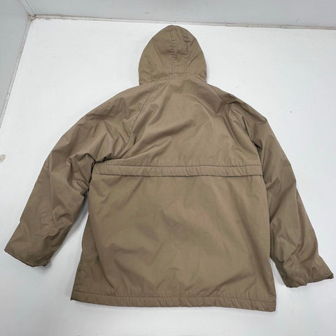 Vintage 70s Zero King Sherpa Lined Hooded Jacket Talon Zipper USA Sz 42