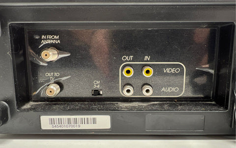 Vintage Go.Video GV4010 Dual Deck VHS VCR Tape Copier Untested As-Is