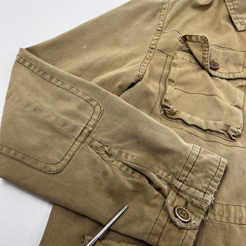 Levi's Men's Olive Green Cotton 4-Pocket Field Utility Jacket Size XL