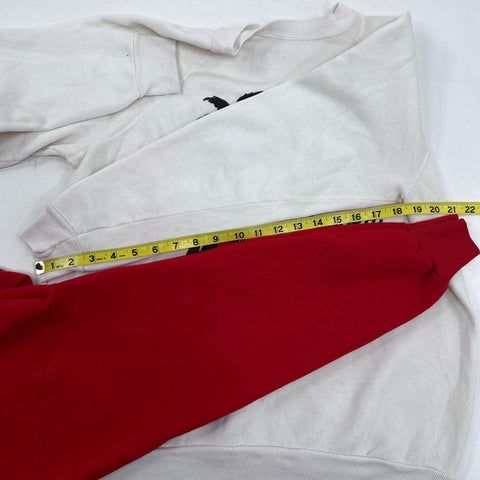 Vintage 80s SM North High School Crewneck Sweatshirt Lot Russell Artex Sz L-XL
