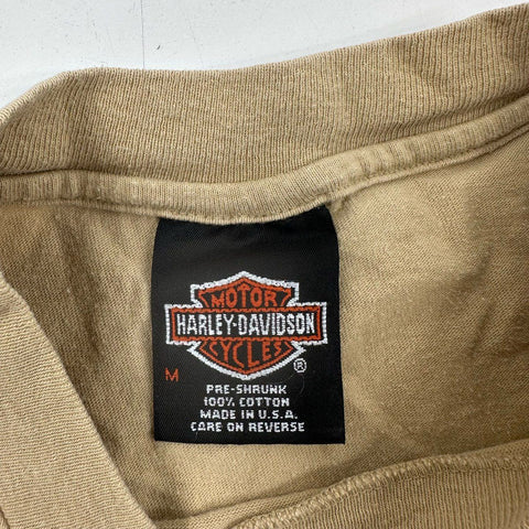 Vintage 1986 Harley-Davidson Cherokee Iowa Single Stitch Hanes Beefy-T Sz M