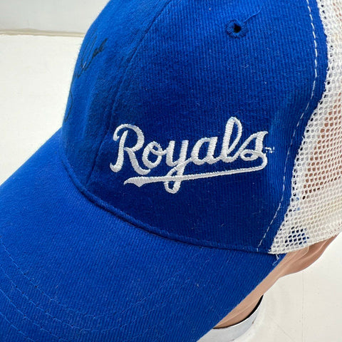 Kansas City Royals Signed Autographed Hat Cap Trucker Mesh Snapback Unidentified
