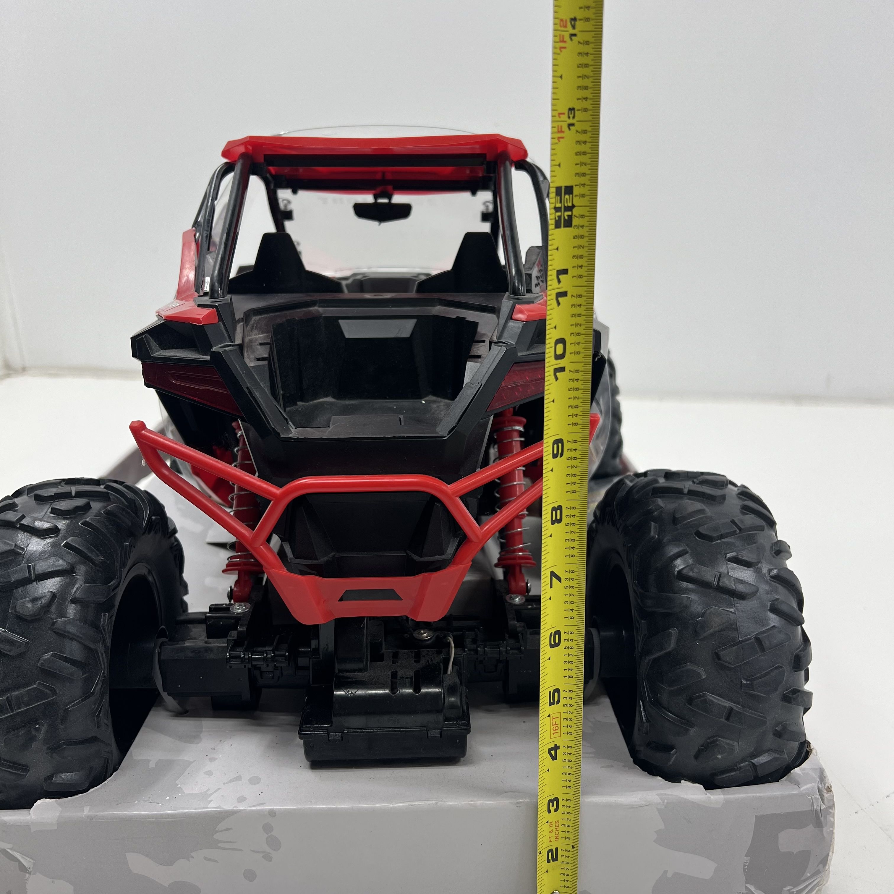 New Bright 1:5 Scale Remote Control Polaris RZR XP Pro ATV *Missing Remote AS-IS