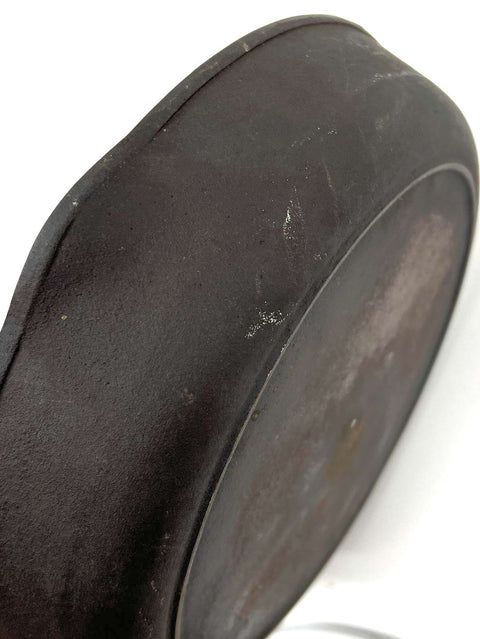 Lodge 10.25" & Unmarked 8" Cast Iron Skillet Pan Lot 2 Piece Set