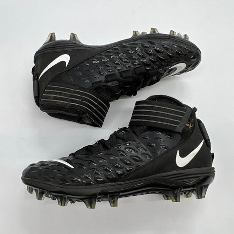 Nike Force Savage Elite 2 TD Black White Football Cleats Size 8