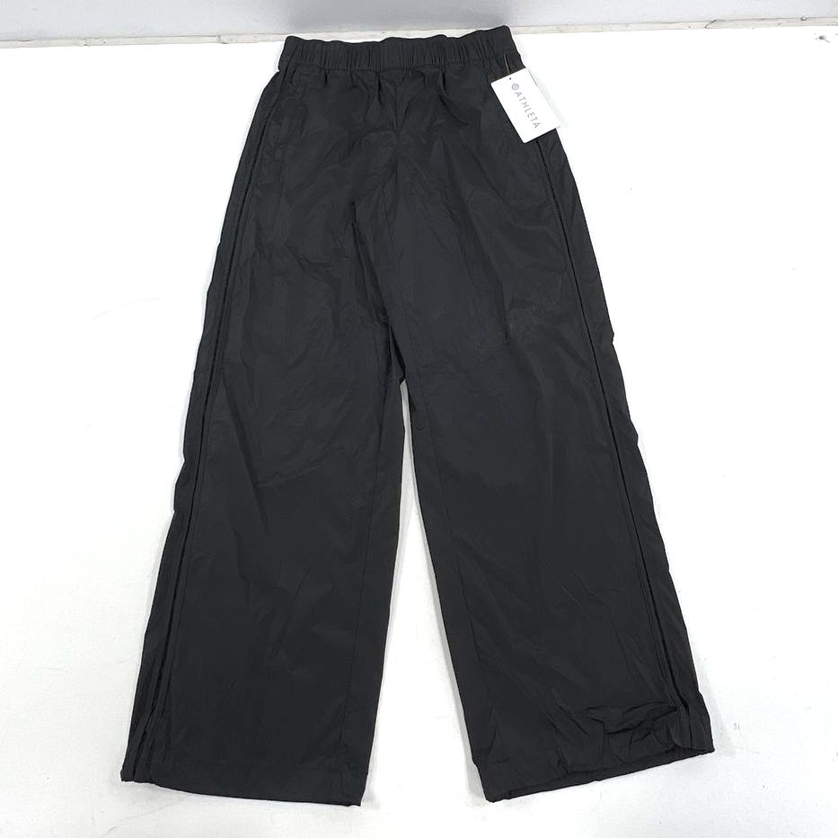 Athleta Black Rise Pant Water Repellent Track Pants Women's XS NWT