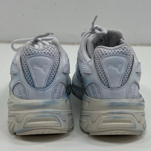 Puma Velophasis Phased White Silver Low Top Running Lifestyle Sneakers Size 10