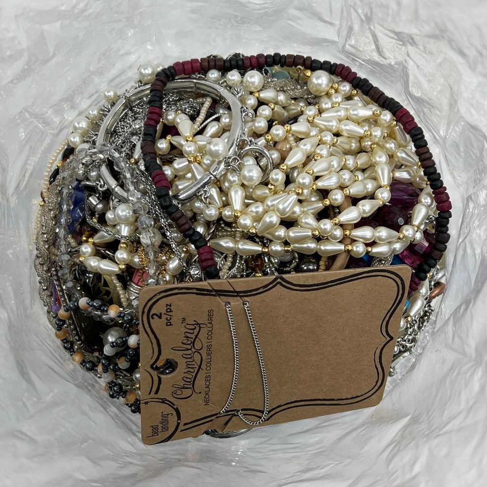 5 Lbs. Wearable Costume Jewelry Lot