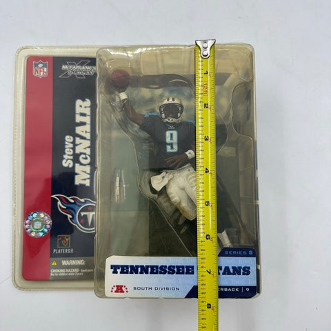 McFarlane NFL Series 8 Steve McNair Tennessee Titans Figure New in Box 2004