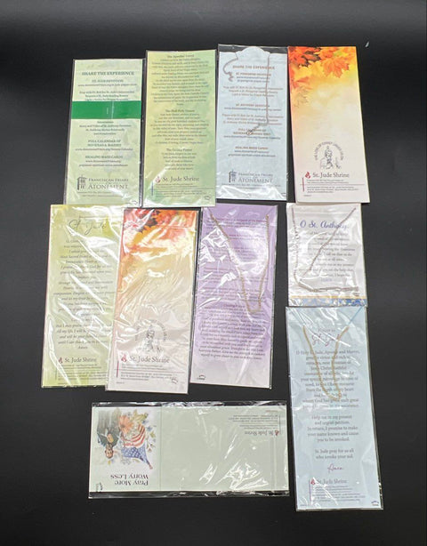 Religious Devotional Lot St Jude St Anthony Catholic Medals 20 Pieces New
