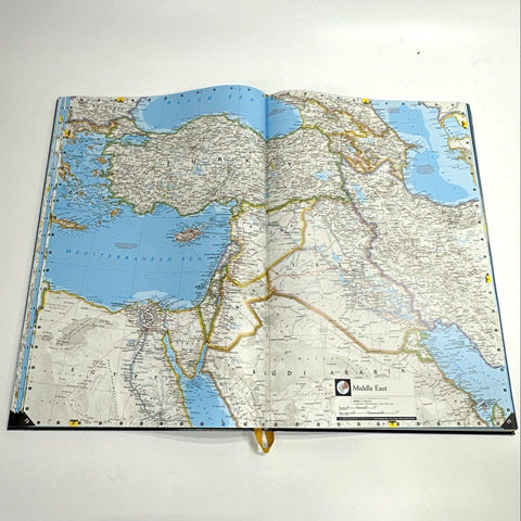 National Geographic Atlas of the World Eighth Edition Large Hardcover Map Book