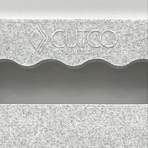 Cutco Model 125 Small Cutting Board Speckled White 12x8 Inch Made in USA