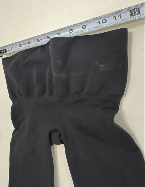 Skims Women's Shapewear Lot Black Tan Mid Thigh Shorts Thong Waist Cincher Sz M