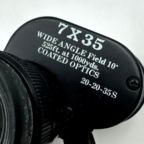Focal 7x35 Binoculars Wide Angle Field 10 Degree With Case and Manual