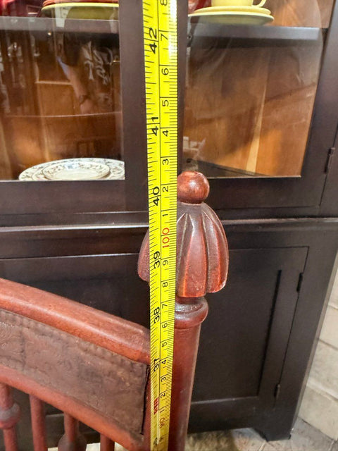LOCAL PICK UP ONLY Antique Victorian Wood Side Chair Spindle Back