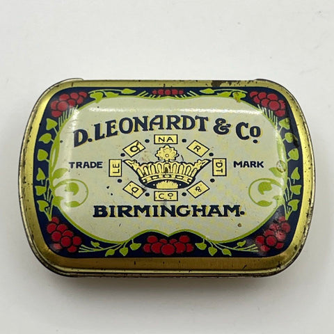 Vintage D. Leonardt & Co Birmingham Pen Nibs Lot with Tin & Executive Vibe Box